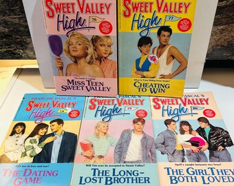 Sweet Valley High #76 to #80 (Five Books) 1991