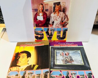 Sweet Valley #43, #45, #47 University, Three Books (1998) Paperbacks, Library