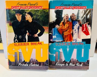 Sweet Valley #40 & #41 University, Two Books (1998) Paperbacks