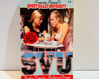 Sweet Valley #19 Broken Promises, Shattered Dreams (1996) University Paperback