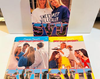 Sweet Valley #1 to #3 University, Three Books (1993) Paperbacks