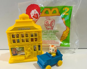 Richard Scarry 1995 Toy Huckle Cat and School