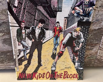 Rock Roll New Kids on the Block Comic, 1990, Second Printing