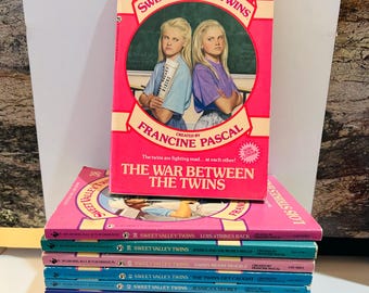 Sweet Valley Twins 37-48 Books, Original Covers
