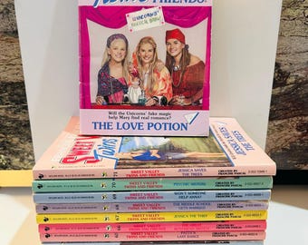 Sweet Valley Twins 61-72 Books, Original Covers