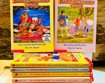 BabySitters Club #70 to #79 Books (1993) Ten Paperback Books
