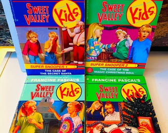 Sweet Valley Kids #1-4 Super Snooper Books Super Special Matching Covers (Four Books)