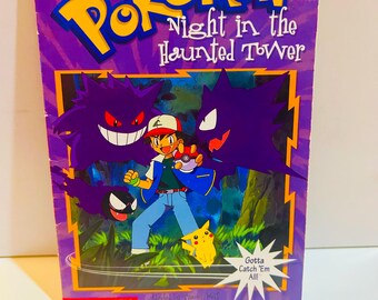 Pokemon Book #4, Night in the Haunted Tower (1999 Paperback)