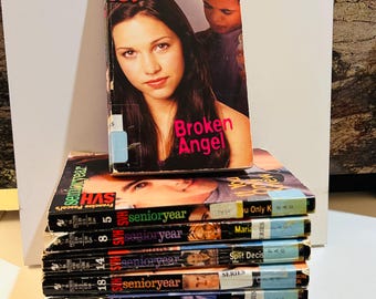 Sweet Valley High Senior Year, (2001) 8 Paperback Books Library Editions
