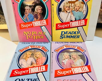Sweet Valley High Super Thriller Series (Four Books) 1988 Paperbacks