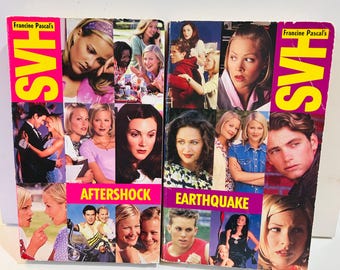 Sweet Valley High Aftershock & Earthquake (Two Books) 1998 Paperbacks