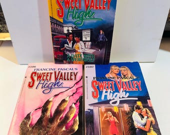 Sweet Valley High #105 to #107 (Three Books) 1994