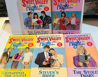 Sweet Valley High #80 to #84 (Five Books) 1991