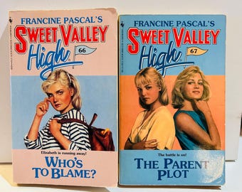 Sweet Valley High #66 & #67 (Two Books) 1990