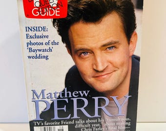 Matthew Perry Friends TV Guide 1998 Edition