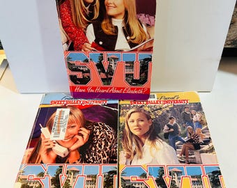 Sweet Valley #34, #36, #38 (1997) University Paperbacks, Library