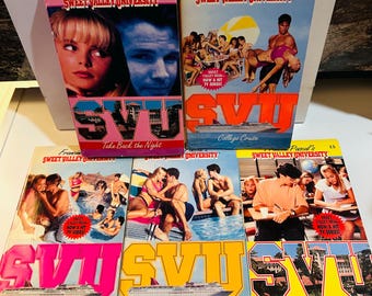 Sweet Valley #11 to #15 University, Five Books (1995) Paperbacks