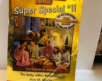 BabySitters Club #11 The Baby-sitters Remember, Super Special (1994) 1st Edition Paperback
