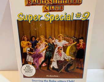 BabySitters Club #9 Starring the Baby-sitters Club!, Super Special (1992) 1st Edition Paperback