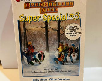 BabySitters Club #3 Baby-sitters' Winter Vacation, Super Special (1989) 1st Edition Paperback