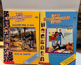 BabySitters Club #80 & 82 (1994) Two Paperback Books