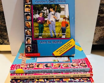 BabySitters Club #63, #64, #67, #69, #71 Books (1993) Five Paperback Books