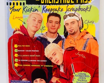 NSYNC Scrapbook 1999 8x10 Book