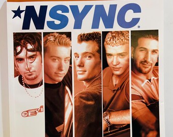 NSYNC Piano Vocal Chords Music Book 1998 9x12 Paperback Book