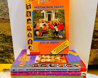 BabySitters Club #20 to 29 (1989) Ten Library Edition Paperback Books