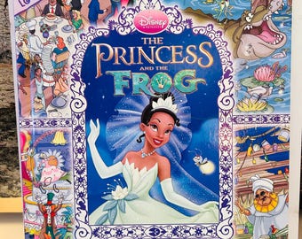 The Princess and the Frog Book 10x12 Harcover