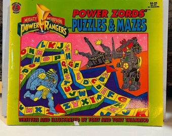 Power Rangers Book (1994) 8x10 Paperback