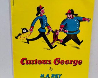 Curious George Book (1973) 7.5x9 Paperback