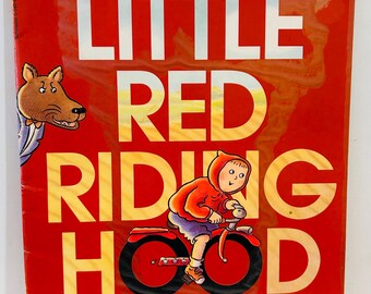 Little Red Riding Hood Book 8.5x10 Paperback (1998) Ex-Library