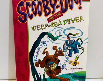 Scooby-Doo Book (2003) Case of the Deep Sea Diver 5.5x7.5 Paperback