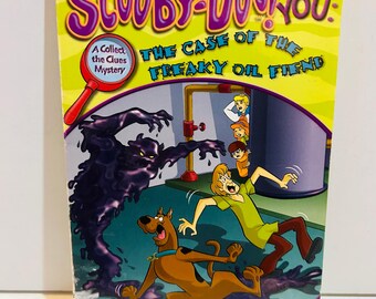 Scooby-Doo Book (2001) Case of the Freaky Oil Fiend 5.5x7.5 Paperback