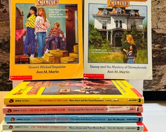 BabySitters Club #30 to #39 Books (1990) Ten Paperback Books