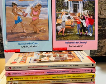BabySitters Club #20 to #29 Books (1989) Ten Paperback Books