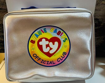 Beanie Baby Purse 1999 TY Collector Clear Bag 8x10