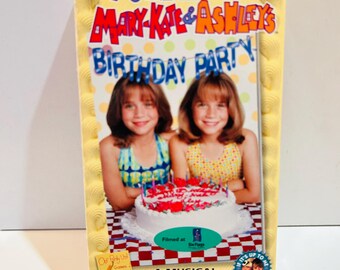 Mary Kate and Ashley VHS Birthday Party (1997) VHS