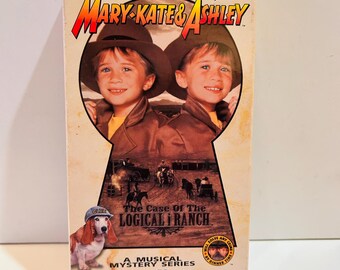 Mary Kate and Ashley VHS Logical Ranch (1994) VHS