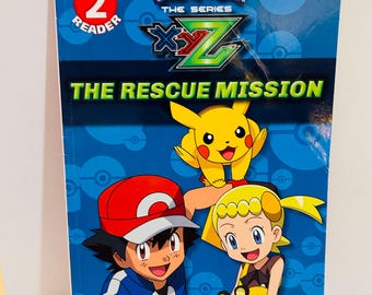 Pokemon Book The Rescue Mission (6x9 Paperback) Level 2