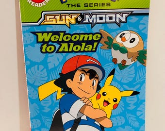 Pokemon Book Welcome to Alola (6x9 Paperback) Level 2