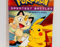 Pokemon Book Greatest Battles (6x9 Paperback) Includes POSTER