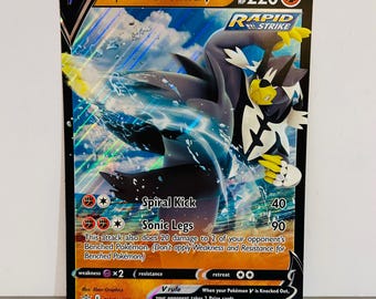 Pokemon TRADING Card LARGE 5x8 Urshifu Jumbo Card