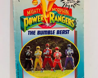 Power Rangers Book (1994) 5x8 Paperback Morph Bumble Beast