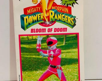 Power Rangers Book (1995) 5x8 Paperback Bloom of Doom