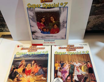 BabySitters Club #7-9 Super Specials, Three Books (1992)