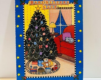 BabySitters Club Holiday Postcard (1994) 4.5 x 7.5