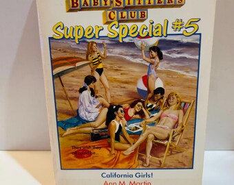BabySitters Club #5 California Girls, Super Special (1990) Paperback