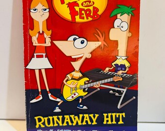 Phineas & Ferb Book Runaway Hit Paperback